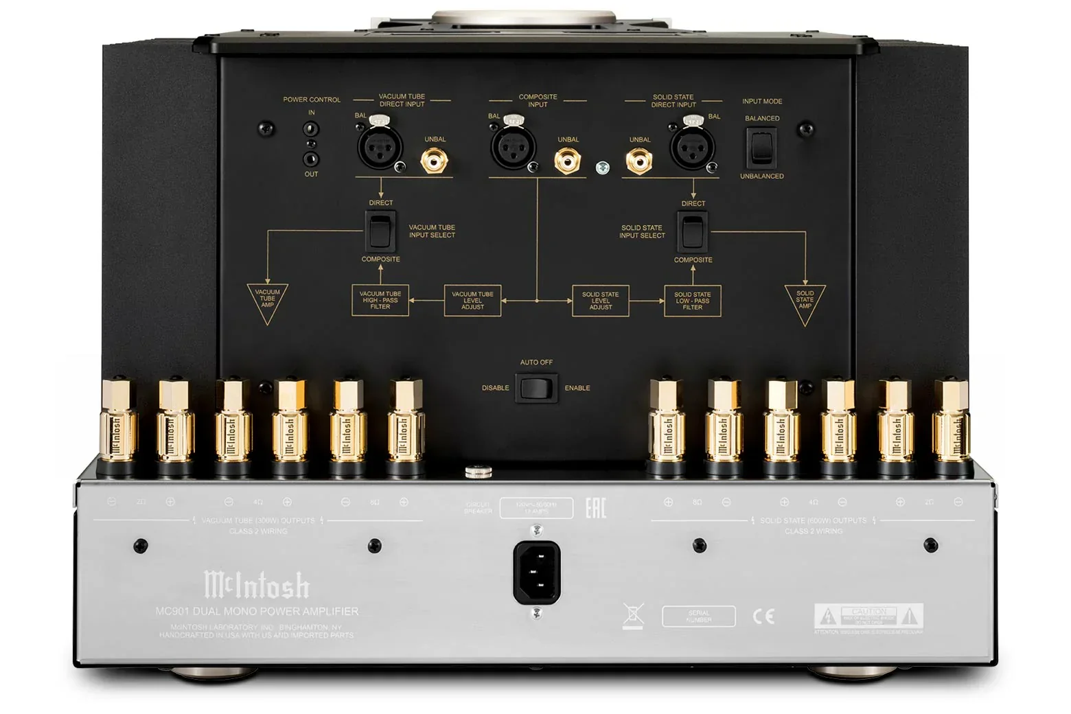 McIntosh - MC901 Dual Monoblock Amplifier - Image 9