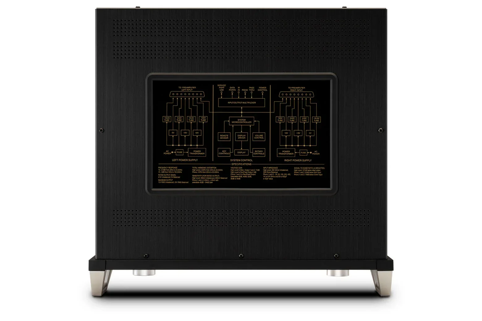 McIntosh - C12000ST 2-Channel Solid State and Vacuum Tube Preamplifier - Image 6
