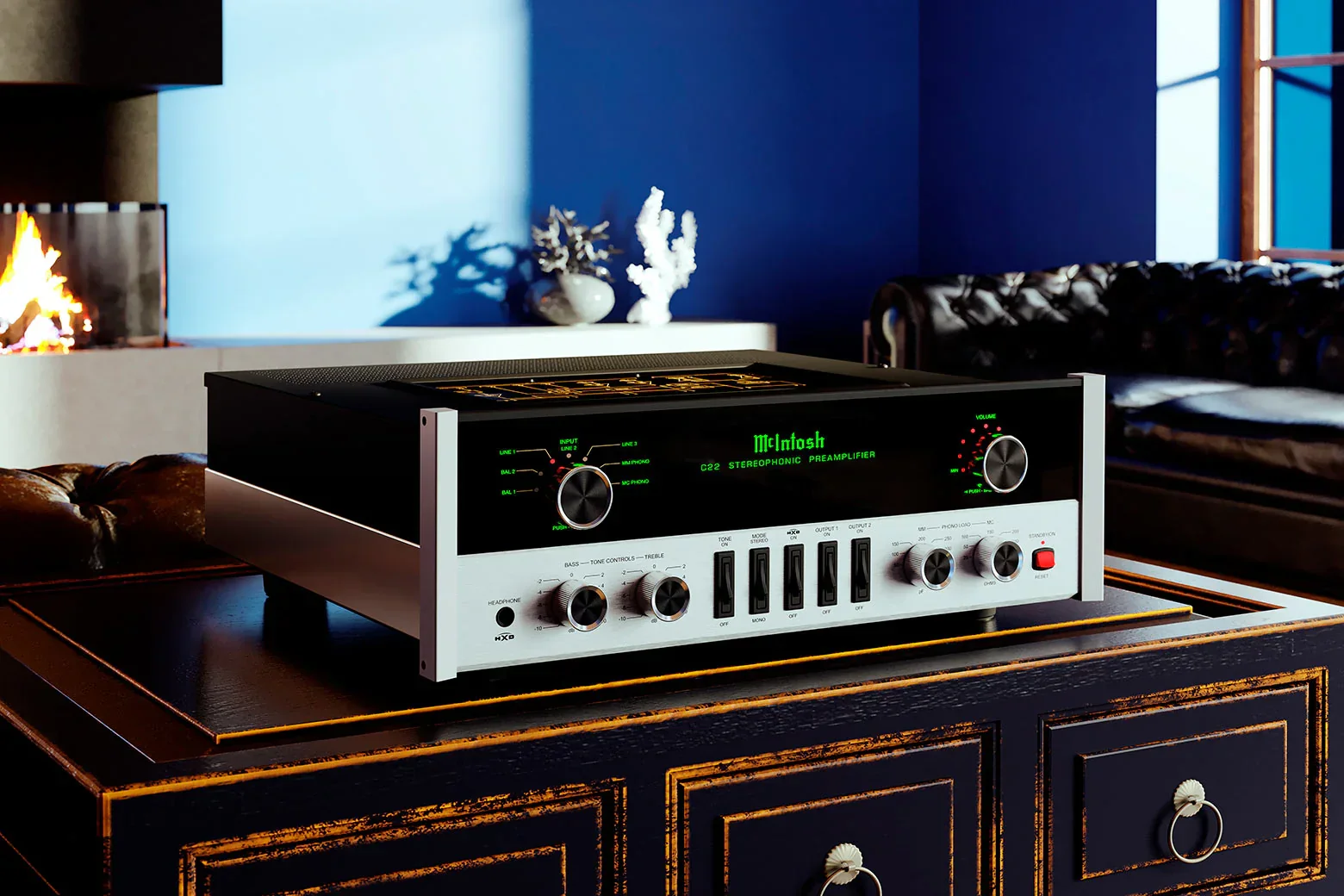 McIntosh - C22 2-Channel Vacuum Tube Preamplifier Mk V - Image 14