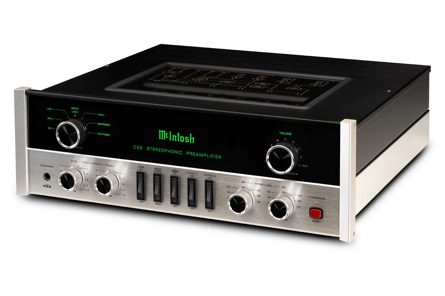 McIntosh - C22 2-Channel Vacuum Tube Preamplifier Mk V - Image 3