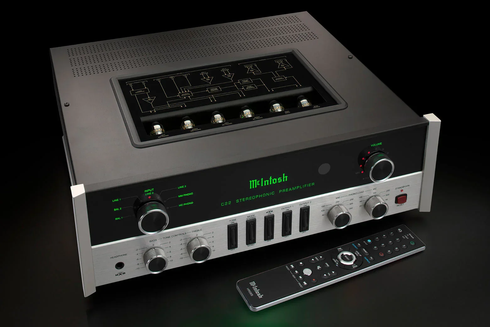 McIntosh - C22 2-Channel Vacuum Tube Preamplifier Mk V - Image 7