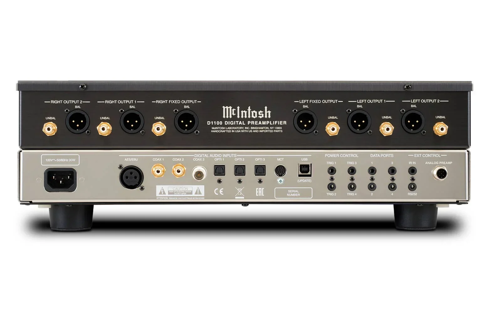 McIntosh - D1100 2-Channel Digital Preamplifier  (Open Box) - Image 3