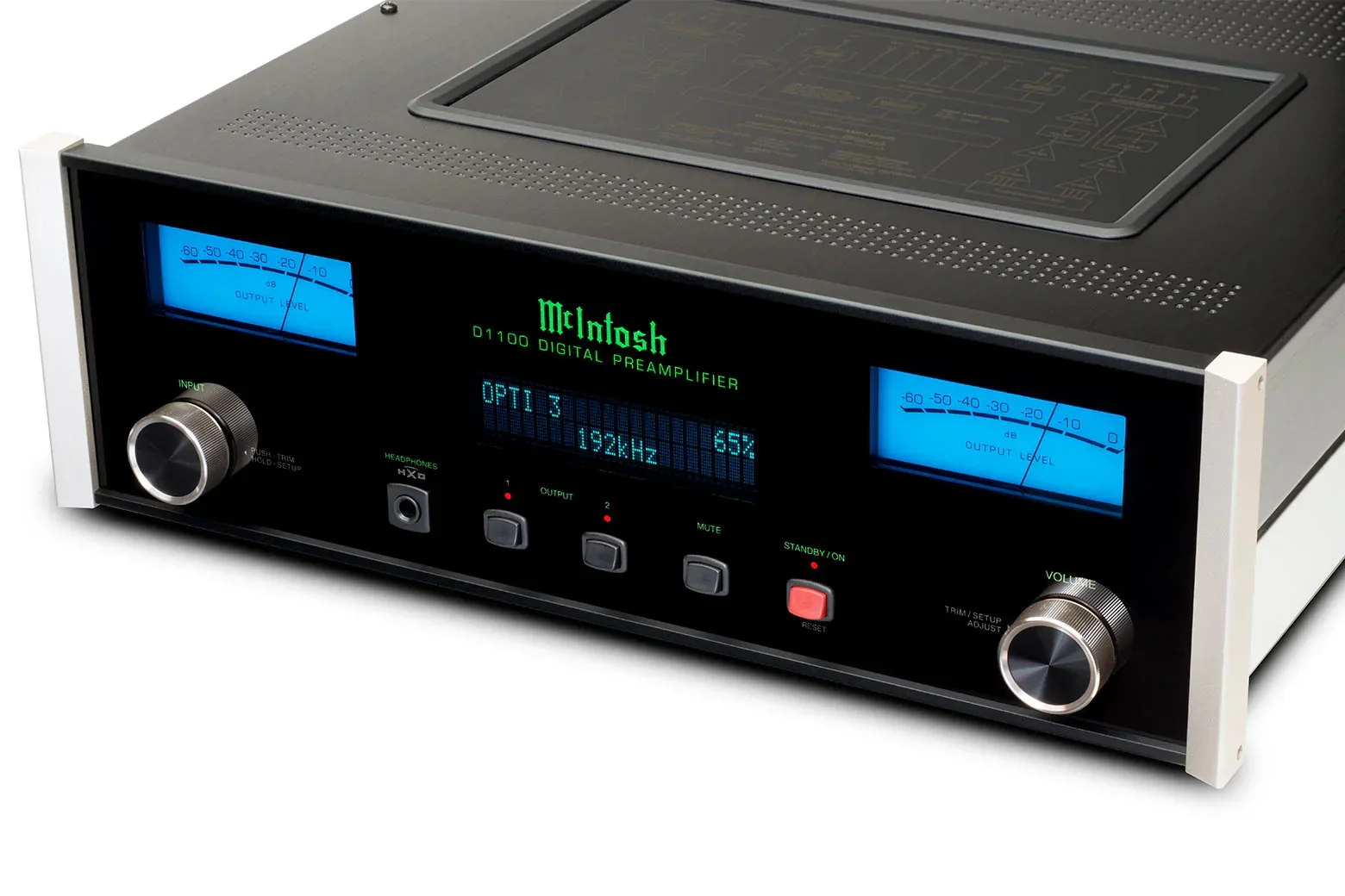 McIntosh - D1100 2-Channel Digital Preamplifier  (Open Box) - Image 4