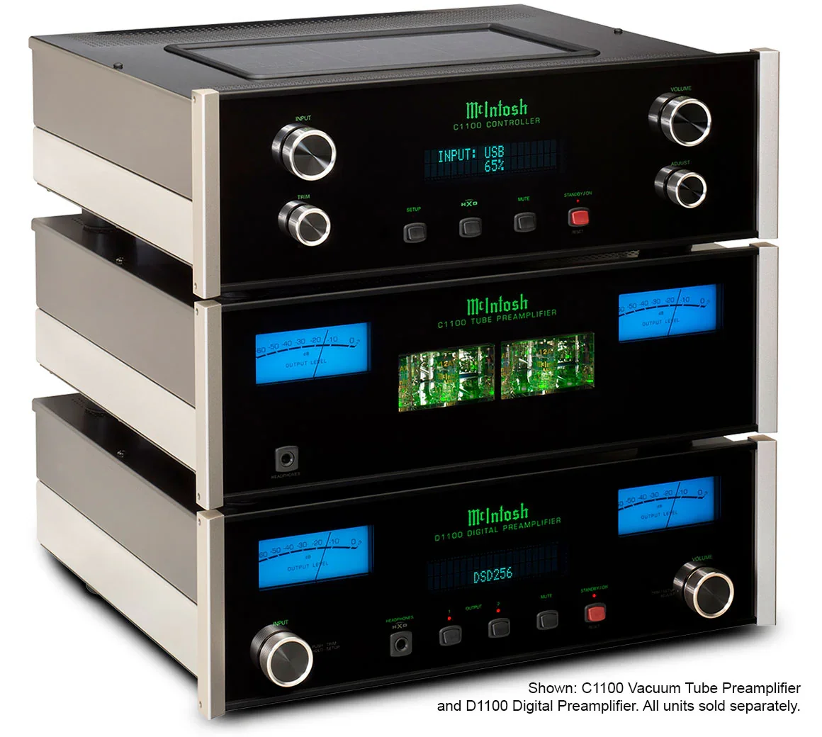 McIntosh - D1100 2-Channel Digital Preamplifier  (Open Box) - Image 6