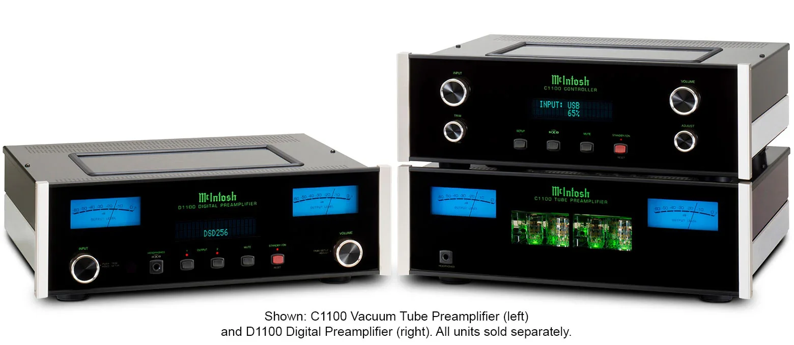 McIntosh - D1100 2-Channel Digital Preamplifier  (Open Box) - Image 7