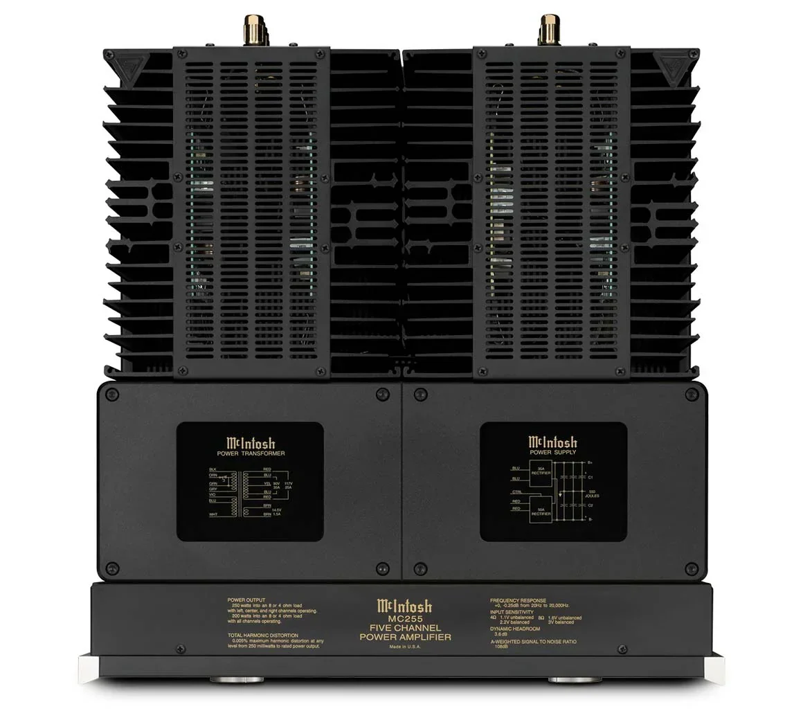 McIntosh - MC255 5-Channel Solid State Amplifier - Image 3