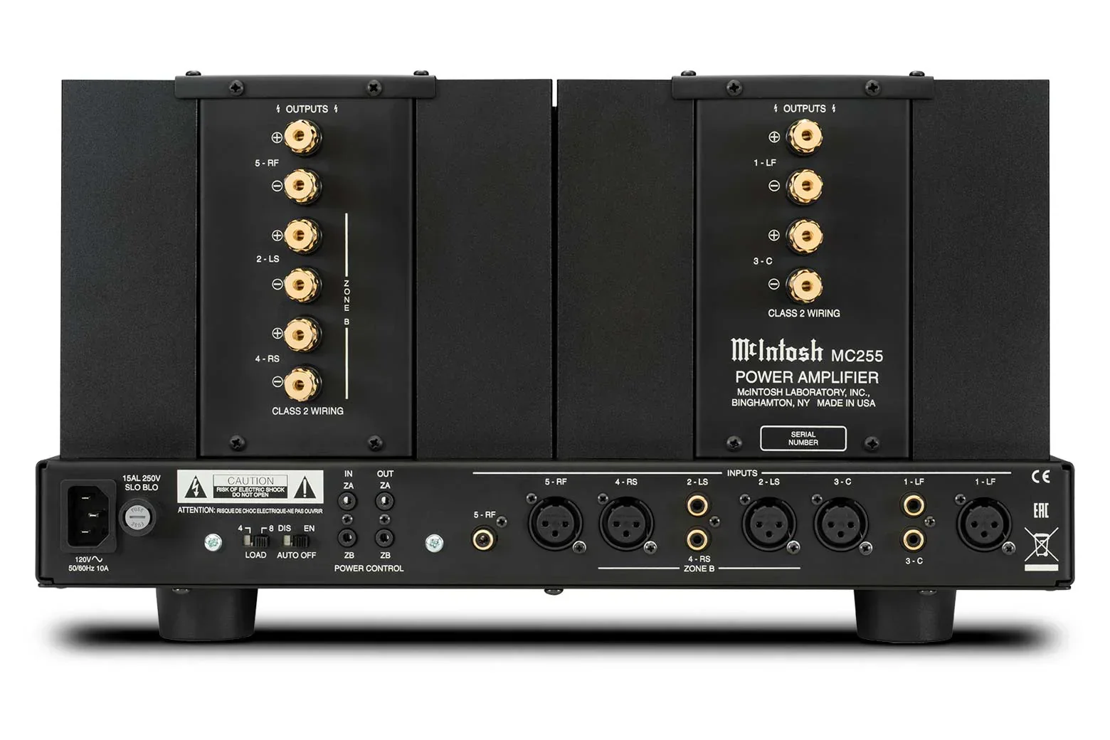 McIntosh - MC255 5-Channel Solid State Amplifier - Image 4