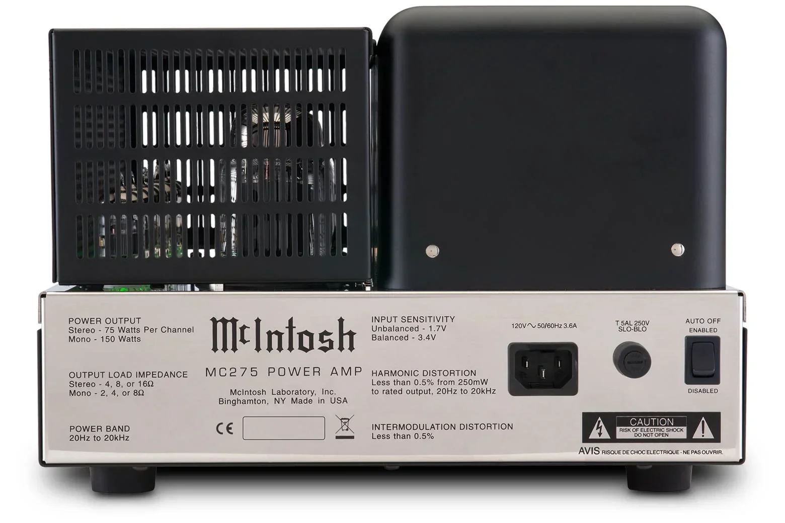 McIntosh - MC275 2-Channel Vacuum Tube Amplifier - Image 5
