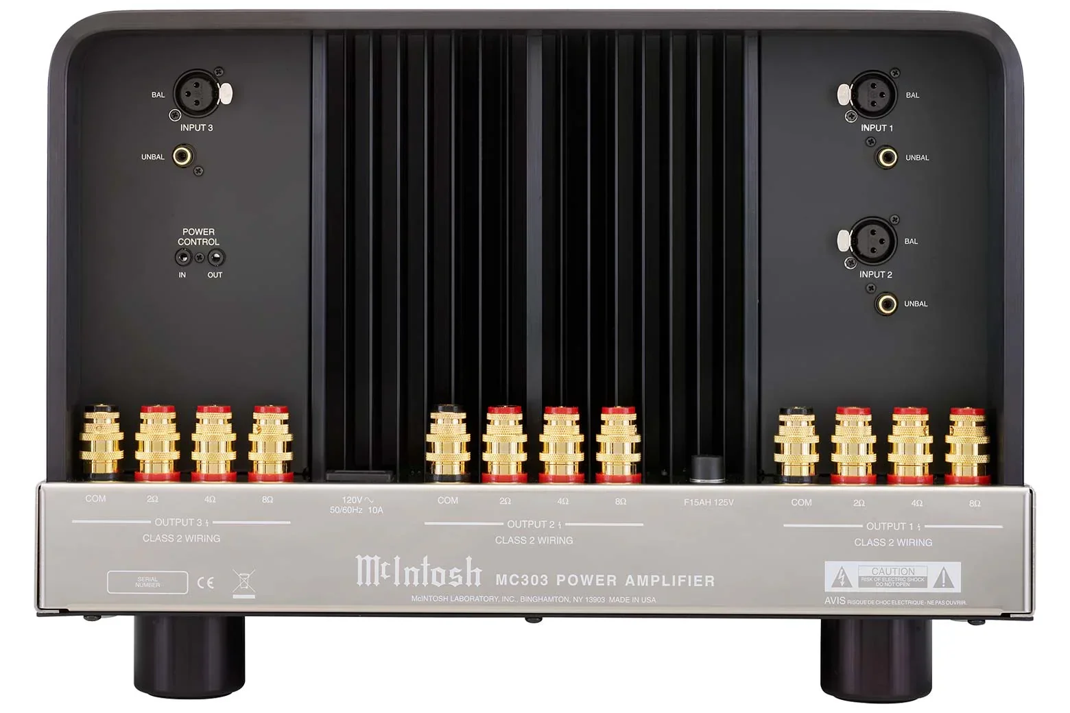 McIntosh - MC303 3-Channel Solid State Amplifier - Image 2