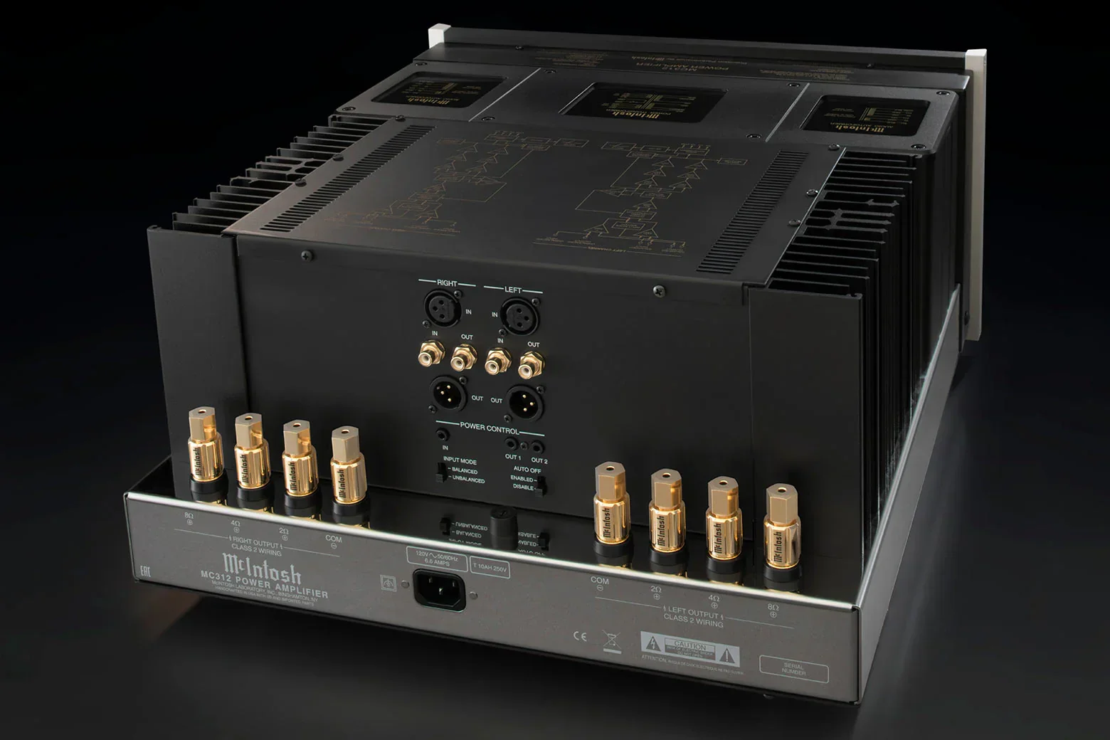 McIntosh - MC312 2-Channel Solid State Amplifier - Image 10
