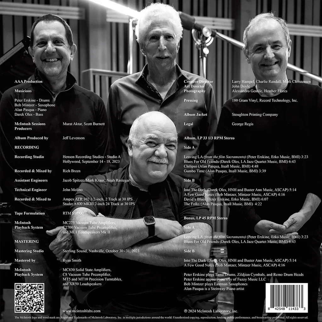 McIntosh - SESSIONS Volume 1: The Peter Erskine Quartet - Image 2